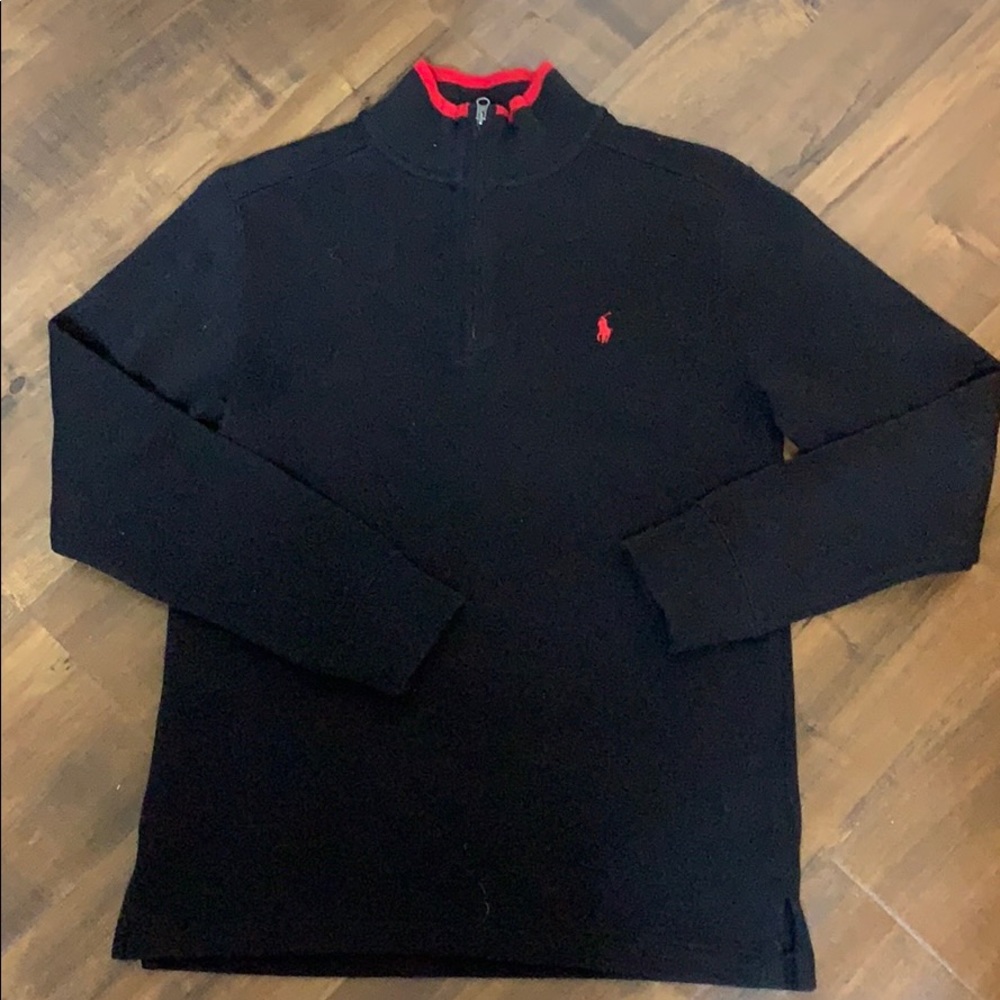 Boys’ Polo sweater, size M or 10-12